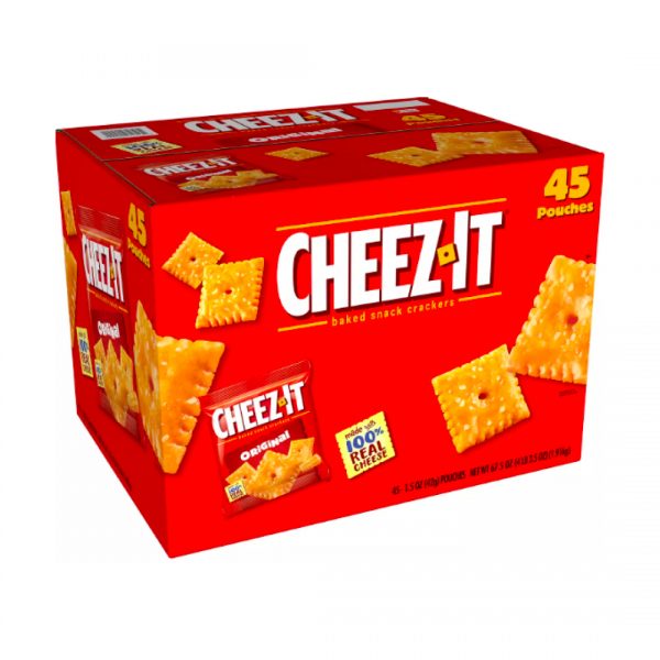 Cheez-It Baked Snack Cheese Crackers, Original