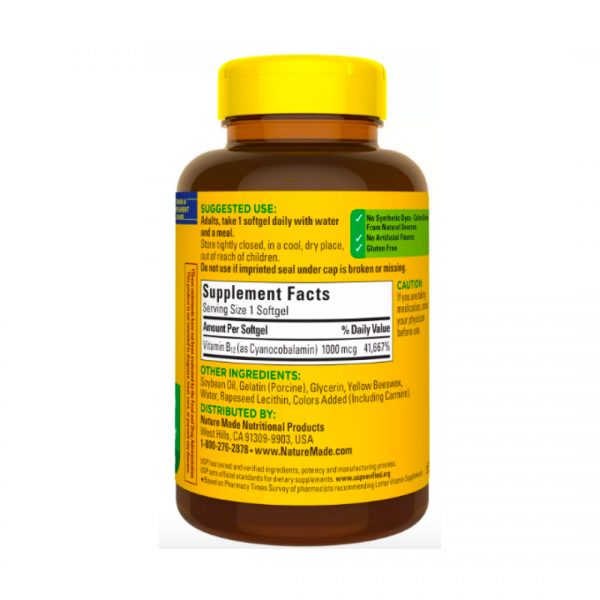 Nature Made B12 1000mcg