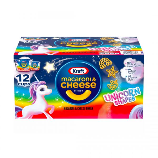 Kraft Easy Mac Unicorn Shapes Macaroni and Cheese