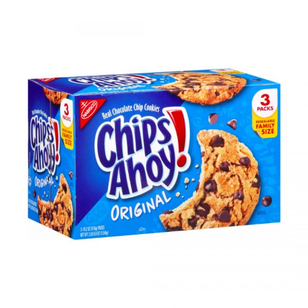 Chips Ahoy! Chocolate Chip Cookies (3 Family Size Packs)