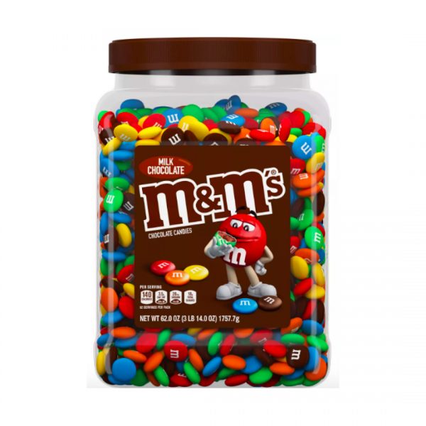 M&M’S Milk Chocolate Bulk Candy Jar