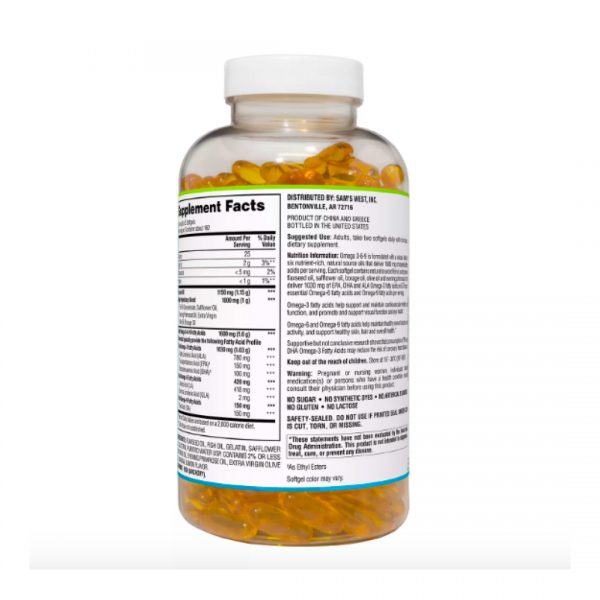 Member’s Mark Omega 3-6-9 Dietary Supplement