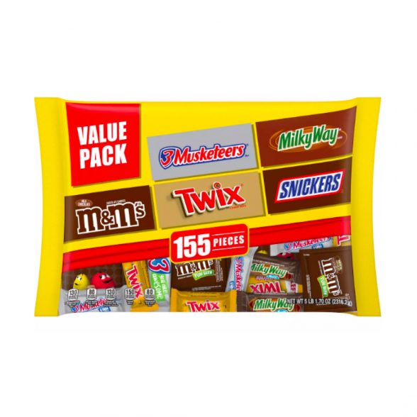 M&M’S and More Chocolate Fun Size Candy Bulk Assorted Mix