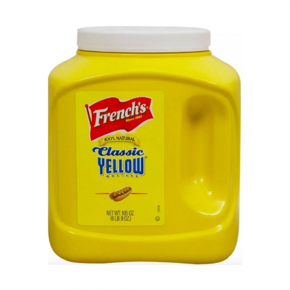 French’s 100% Natural Classic Yellow Mustard