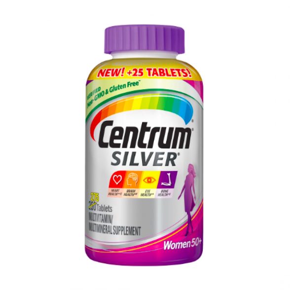 Centrum Silver Women Multivitamin Tablet, Age 50 and Older